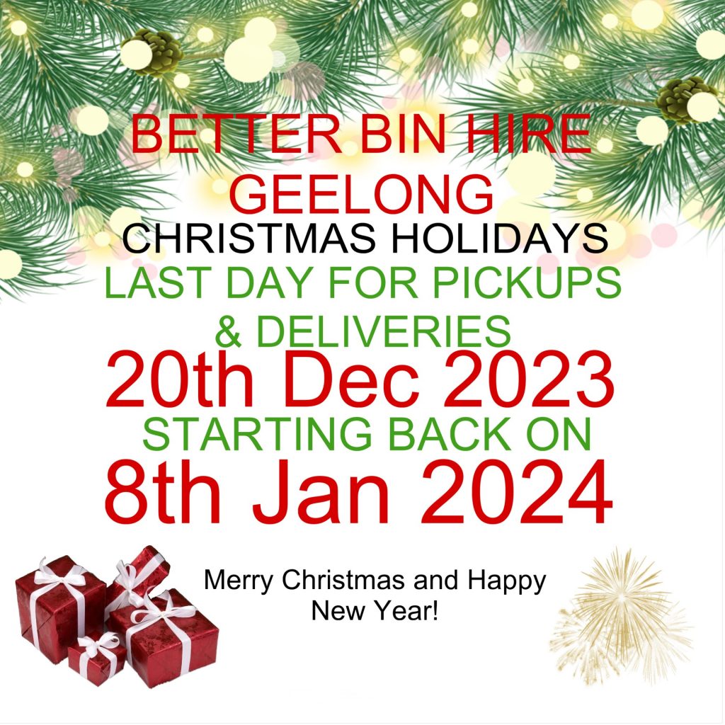 Local Skip Bin Hire Geelong Your Waste Disposal Partner Better Bin Hire